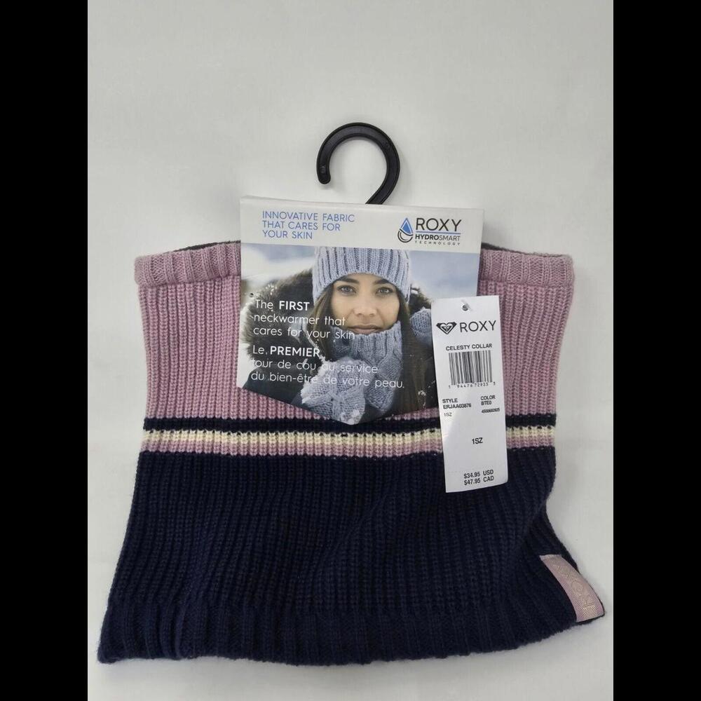 Womens ROXY Celesty Collar w/ Hydrosmart, Neckwarmer that cares Snowboard Ski
